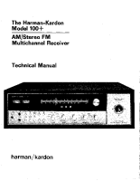 Harman-Kardon 100-p-Service-Manual